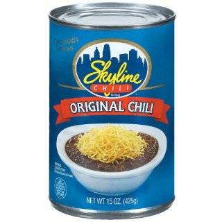 Skyline Original Chili Recipe, 15 Ounce Cans(Pack of 6)