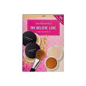  Bare Escentuals Bare Minerals Try.believe.love.kit Med Tan 
