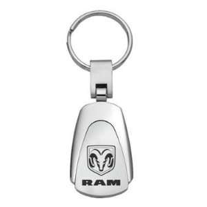    Ram (Dodge) Chrome Teardrop Keychain Made In USA Automotive