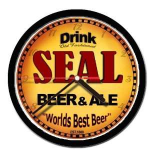  SEAL beer and ale cerveza wall clock 