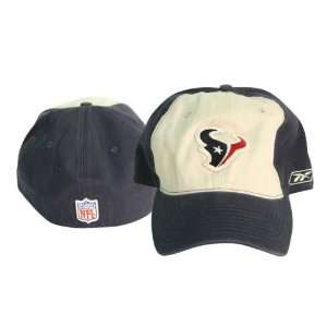 Houston Texans 2 Tone Fitted Baseball Hat (Size Large)  