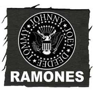 THE RAMONES PRESIDENTIAL SEAL LOGO CANVAS PATCH 