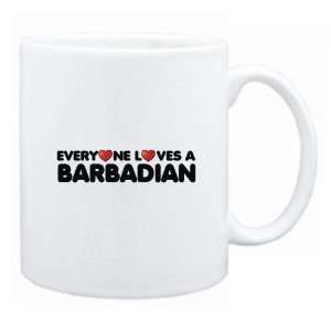   New  Everyone Loves Barbadian  Barbados Mug Country