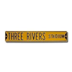  Pittsburgh Pirates Three Rivers Stadium Street Sign 