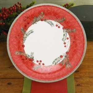  Lenox Dinnerware 783094 Holiday Wreath Accent Plate (Set 