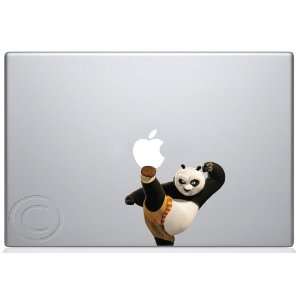   fu Panda Kick Macbook Decal Mac Apple skin sticker 