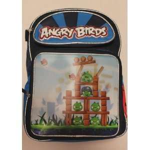  Angry Bird Full BackPack   Angry Bird Large School Bag 