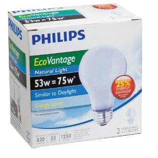   72 Watt A19 EcoVantage Light Bulb, Natural Light: Home Improvement