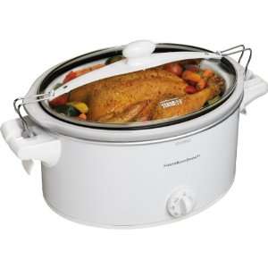  Hamilton Beach Stay or Go 6 Quart Slow Cooker with Clip 