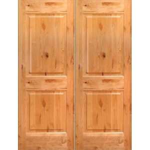  Interior Door: Knotty Alder Two Panel Pair (Single also 