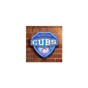  Memory Company Chicago Cubs Neon MLB CCU 4 Wall Lamp 