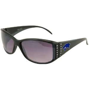   Panthers Ladies Black Rhinestone Fashion Sunglasses