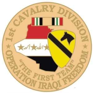  1st Cavalry Division Operation Iraqi Freedom Pin 