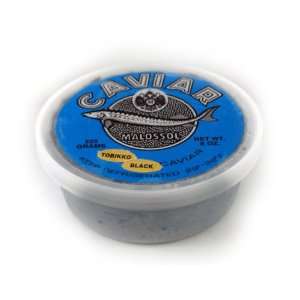 Tobiko Black, Flying Fish Roe Caviar   8 oz  Grocery 