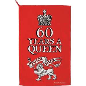   Queen Elizabeth II Dish Cloth (60 Years a Queen):  Home