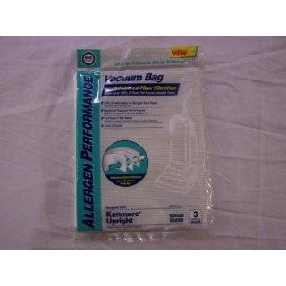 Kenmore Upright Allergen Filtration Cloth Vacuum Cleaner Bags. Fits 