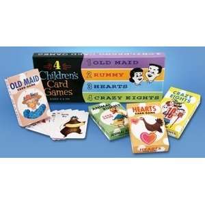  Four Childrens Card Games 