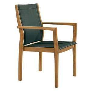   Sling Dining Chair   Charcoal   Frontgate, Patio Furniture: Patio