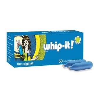 Whip It Whipped Cream Chargers, 50 Pack