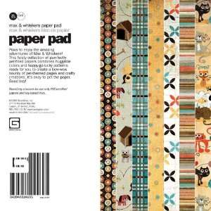  BasicGrey Max & Whiskers Paper Pad 6 X 6 By The 