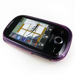 TPU GEL SOFT CASE COVER FOR SAMSUNG S3650 CORBY PURPLE  