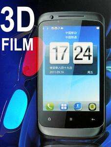 3D Movie Video Capacitive HD Mobile Cell Phone MSN with 3D glasses 