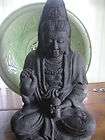 Quan Kwan Yin Buddha Goddess Compassion Statue Caste lava stone Bali 