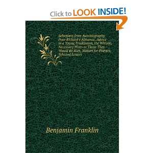   to a young tradesman, The whistle, Nec: Benjamin Franklin: Books