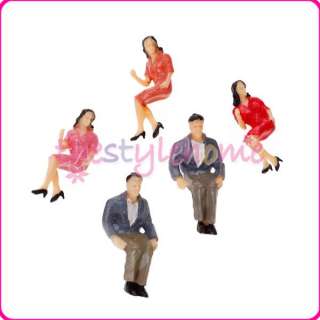 20 G Scale 1:25 Painted various poses ages Model Train Passenger 