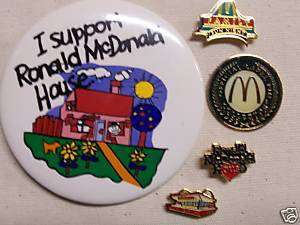 McDONALDS Lapel & Hat Pins or Tie Tacs #21 HOUSE  