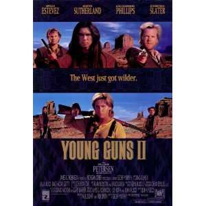 Young Guns 2 (1990) 27 x 40 Movie Poster Style A 