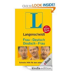Langenscheidt Frau Deutsch/Deutsch Frau (German Edition) Mario Barth 