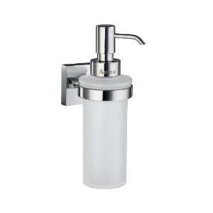  House Holder with Glass Soap Dispenser Finish: Polished 