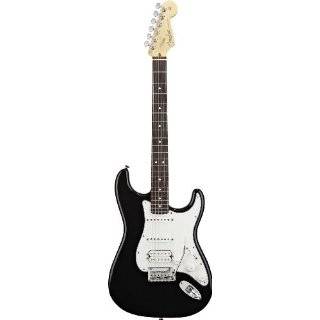 Fender American Standard Stratocaster® HSS Electric Guitar, Black 