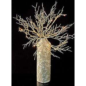  Electric Gold Coral Willow Branch   20 Inch 40 Lights 