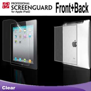 5x Clear Front+Back Screen Guard Protector for iPad 2  