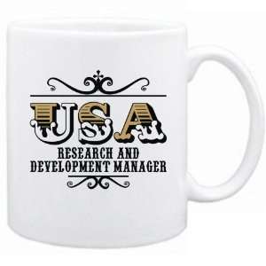    Usa Research And Development Manager   Old Style  Mug Occupations