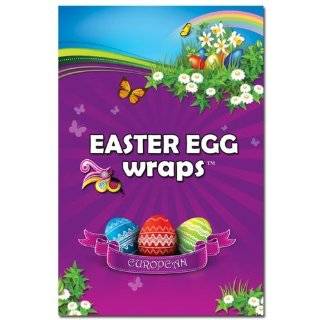  Easter Egg Decorating Shrink Wrap Kit: Toys & Games