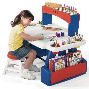  Creative Projects Table & 2 Stools Toys & Games