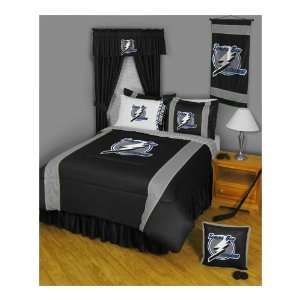  Tampa Bay Lightning Sidelines Comforter Bed Set (Twin 