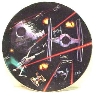 Star Wars Space Battle China Plate, 1986, Hamilton  