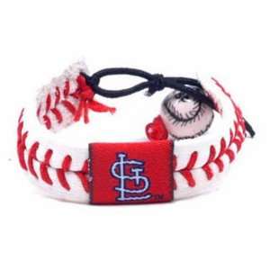  Gamewear MLB Leather Wrist Band   Cardinals Sports Collectibles