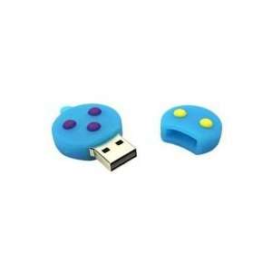  8GB Topaz Snowman Cartoon USB Flash Drive Blue 