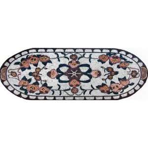  24x70 Handmade Marble Mosaic Stone Art Tile Wall: Home 