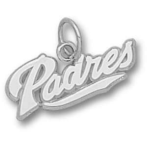  San Diego Padres MLB New Padres 1/4 Pendant (Silver 