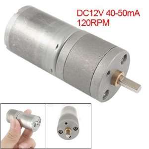   120RPM 2 Pin Terminals DC Geared Motor Replacement