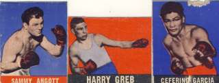 1930S BOXING TRADE ISSUE LOT OF 3 CARDS  