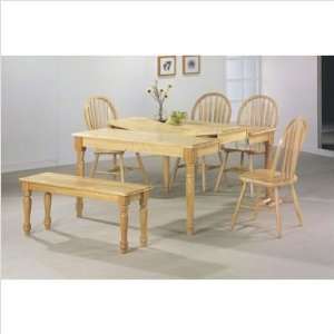  Wildon Home 4065Series Mosca Dining Set with Butterfly 