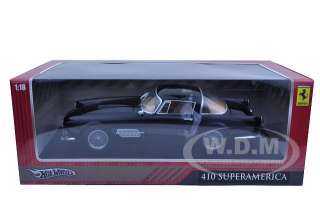   of Ferrari 410 Superamerica Black die cast model car by Hotwheels