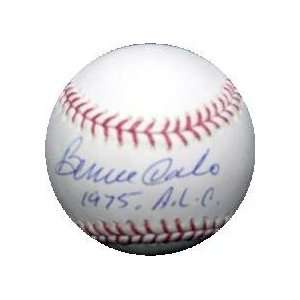   Carbo Autographed Baseball   inscribed 75 A L C.